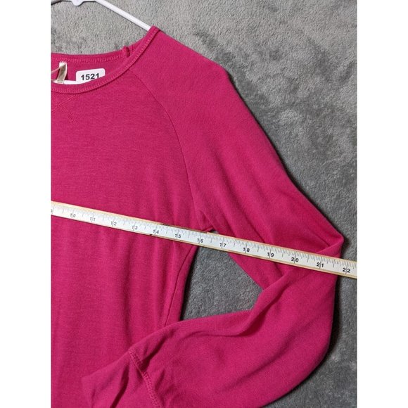 🍑COL STORY Women Knit Sweater Pullover Long Sleeve Solid Pink LARGE(12-14) - Picture 4 of 10